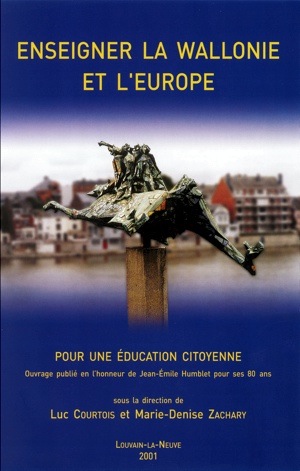 Couverture Enseigner la Wallonie et l'Europe