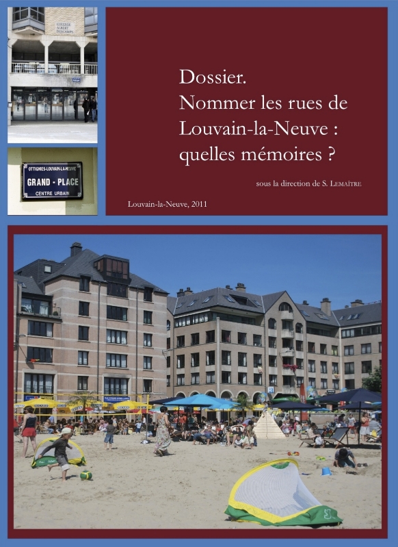 Couverture Dossier Nommer les rues